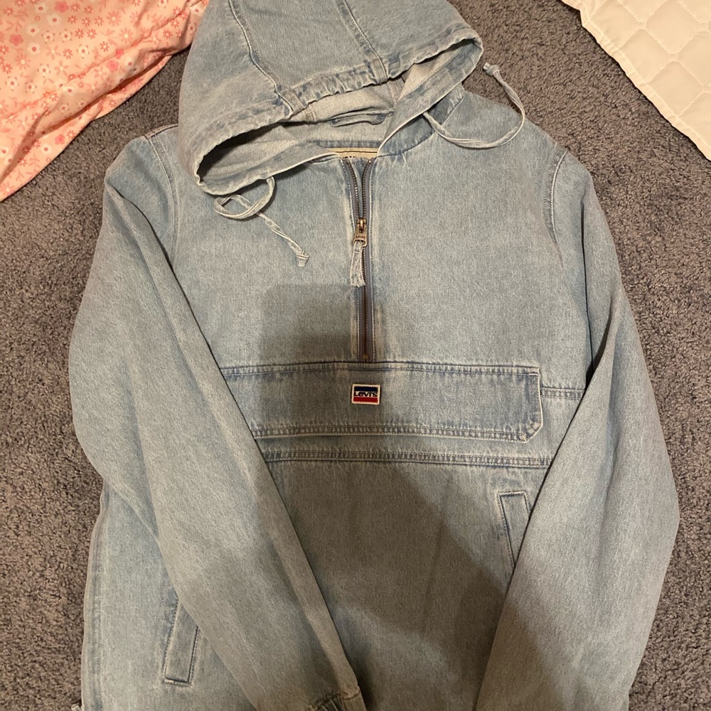 Levi's Men's Denim Retro Hoodie medium